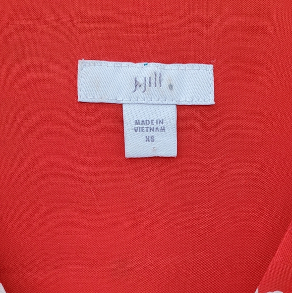 J. Jill Wraparound Dress, Size XS - Picture 8 of 10